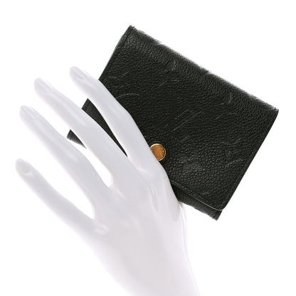 Louis Vuitton Empreinte Business Card Holder Black 2 of 6