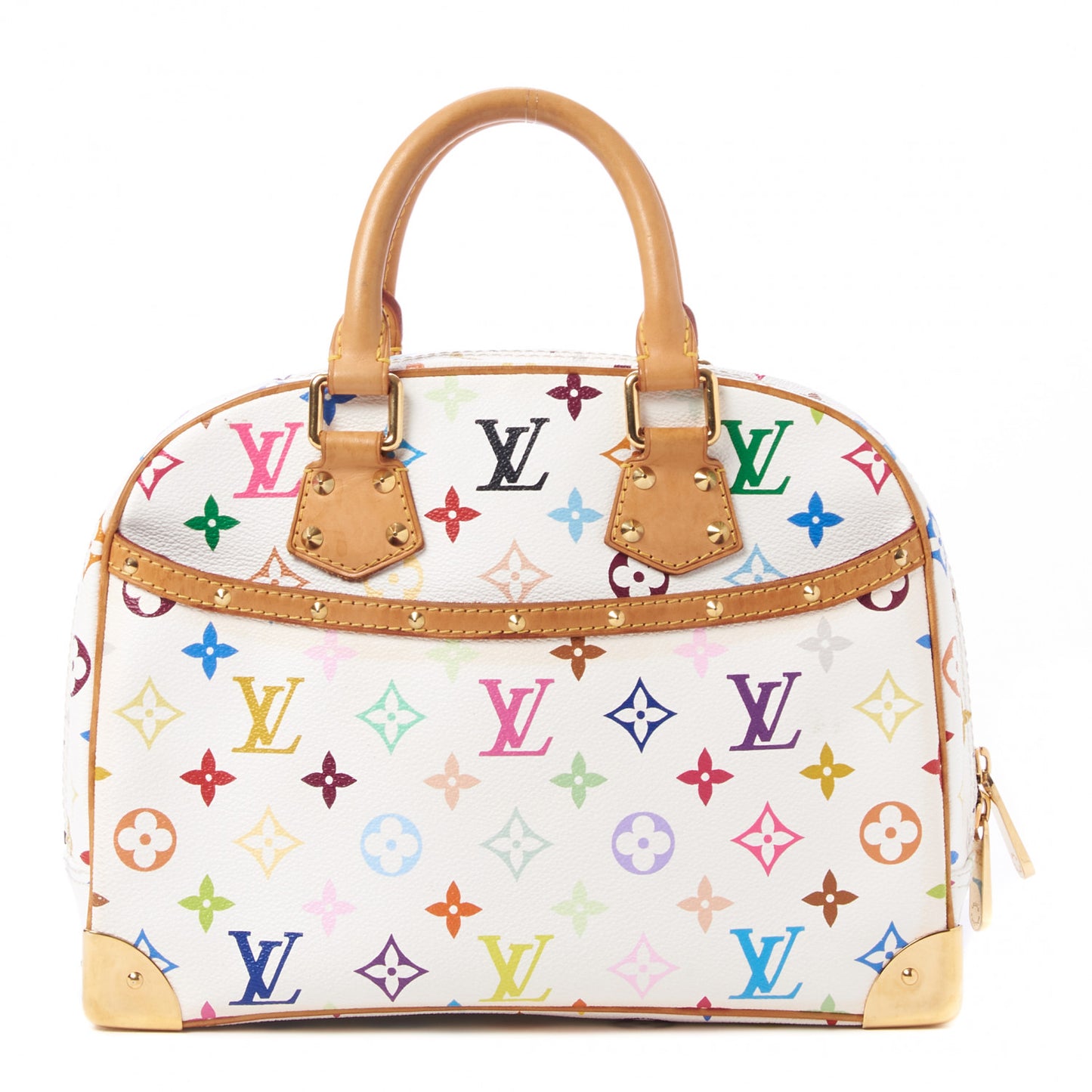 Monogram Multicolor Trouville White