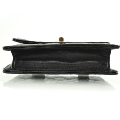 Chanel Lambskin Quilted Flap Belt Black 5 of 9