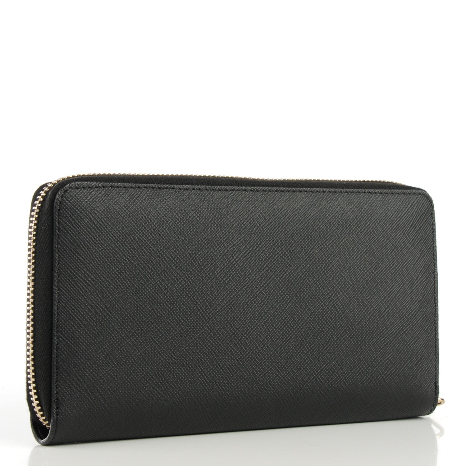 Givenchy Textured Coated Canvas Iconic Print Madonna Print Baby's Breath Zip Around Wallet 3 of 8