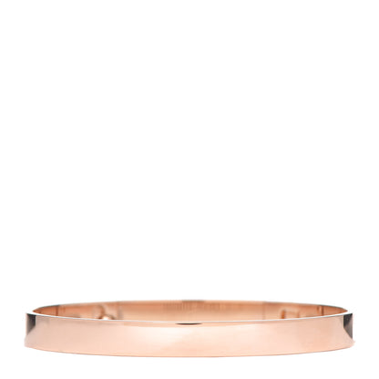 Hermes 18K Rose Gold Diamond PM Collier De Chien Bracelet SH 3 of 6