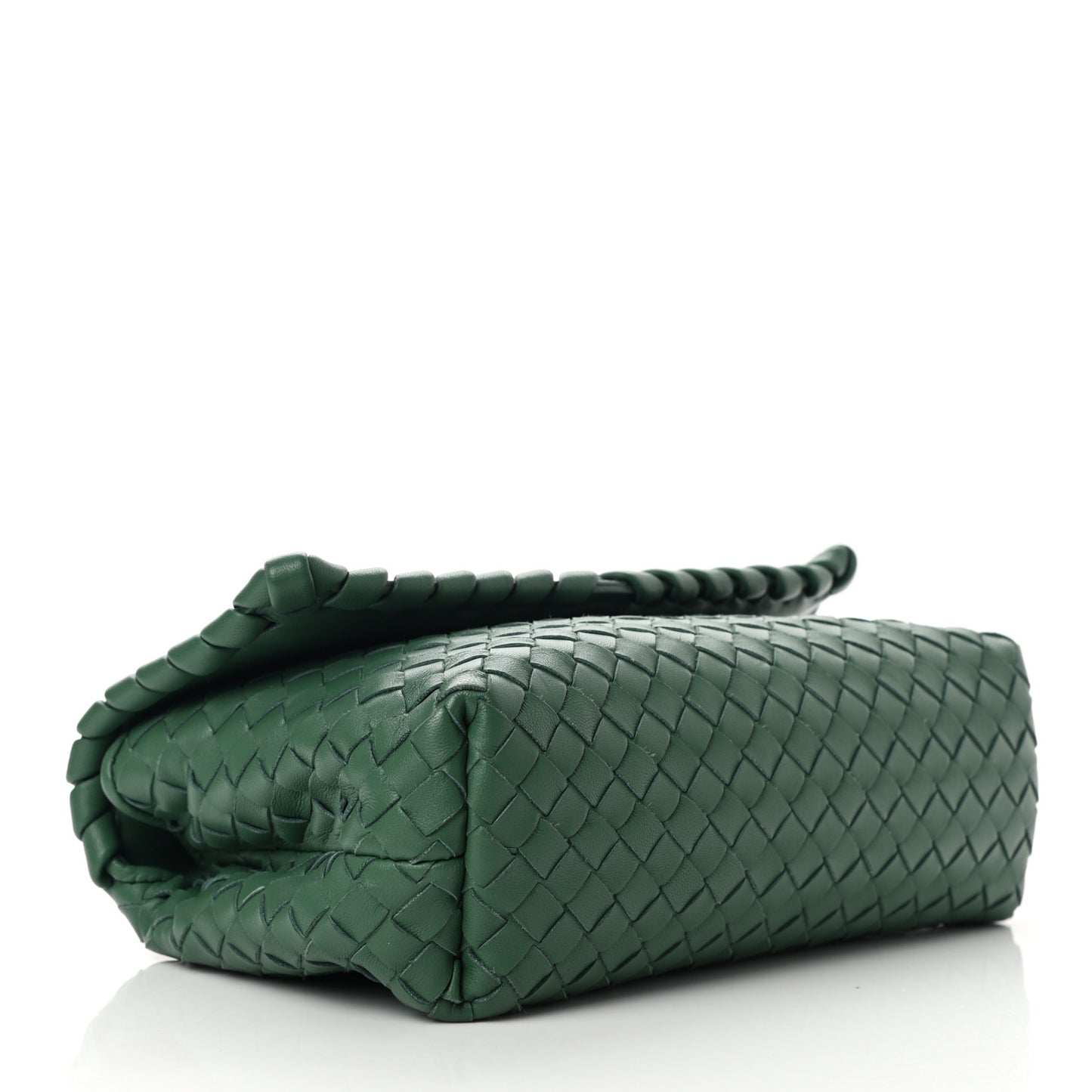 Nappa Intrecciato Baby Olimpia Bag Raintree