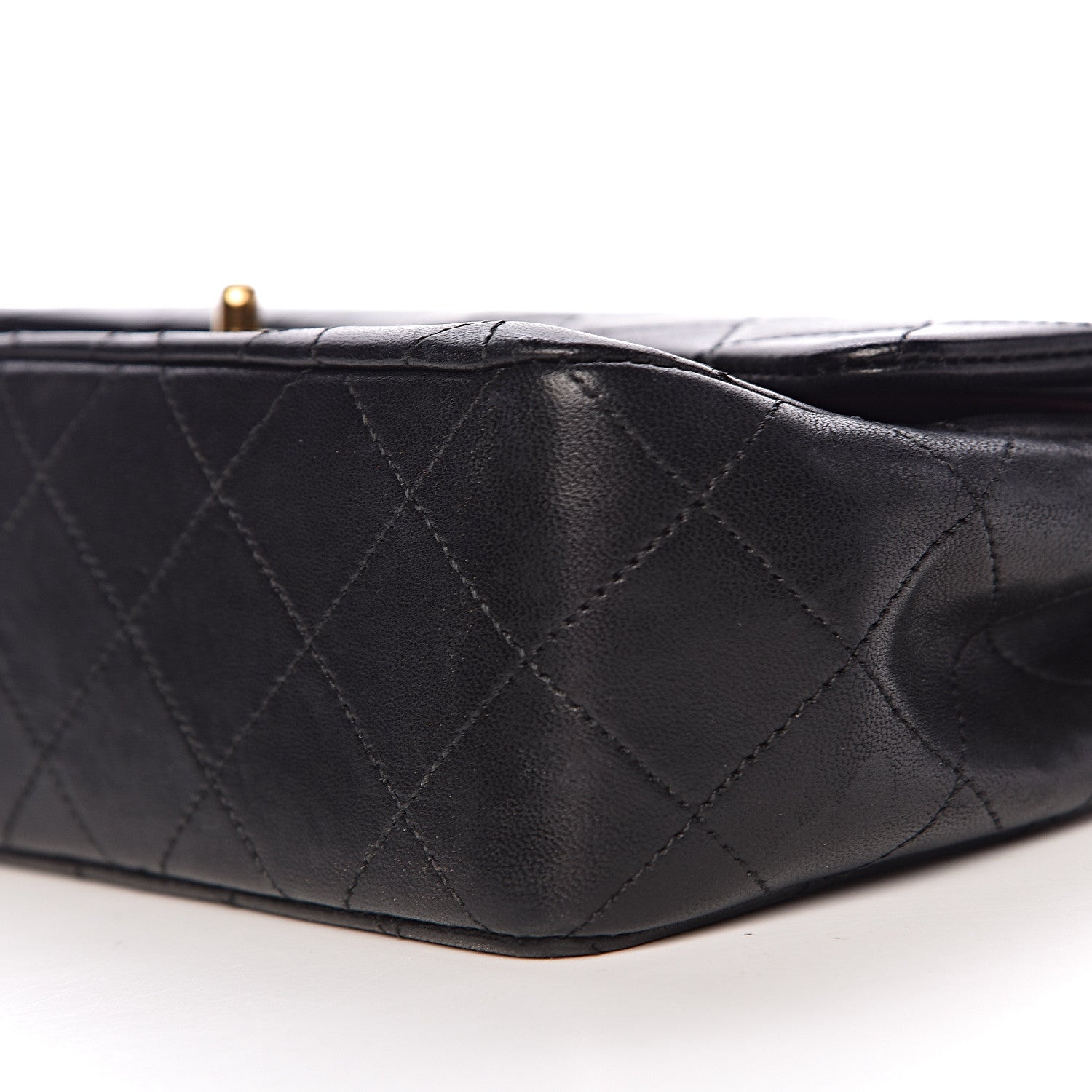 Chanel Lambskin Quilted Small Double Flap Black 11 of 16