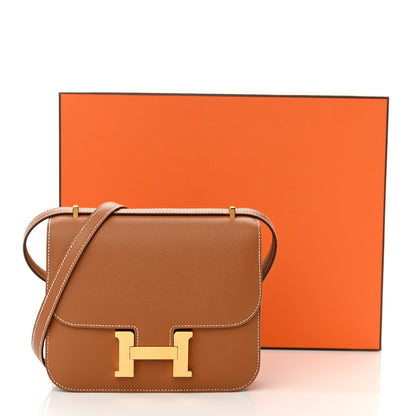 Hermes Epsom Constance 18 Gold 13 of 13