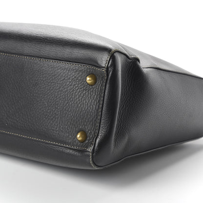Christian Dior Grained Calfskin Large Lady Dior Black 7 of 10