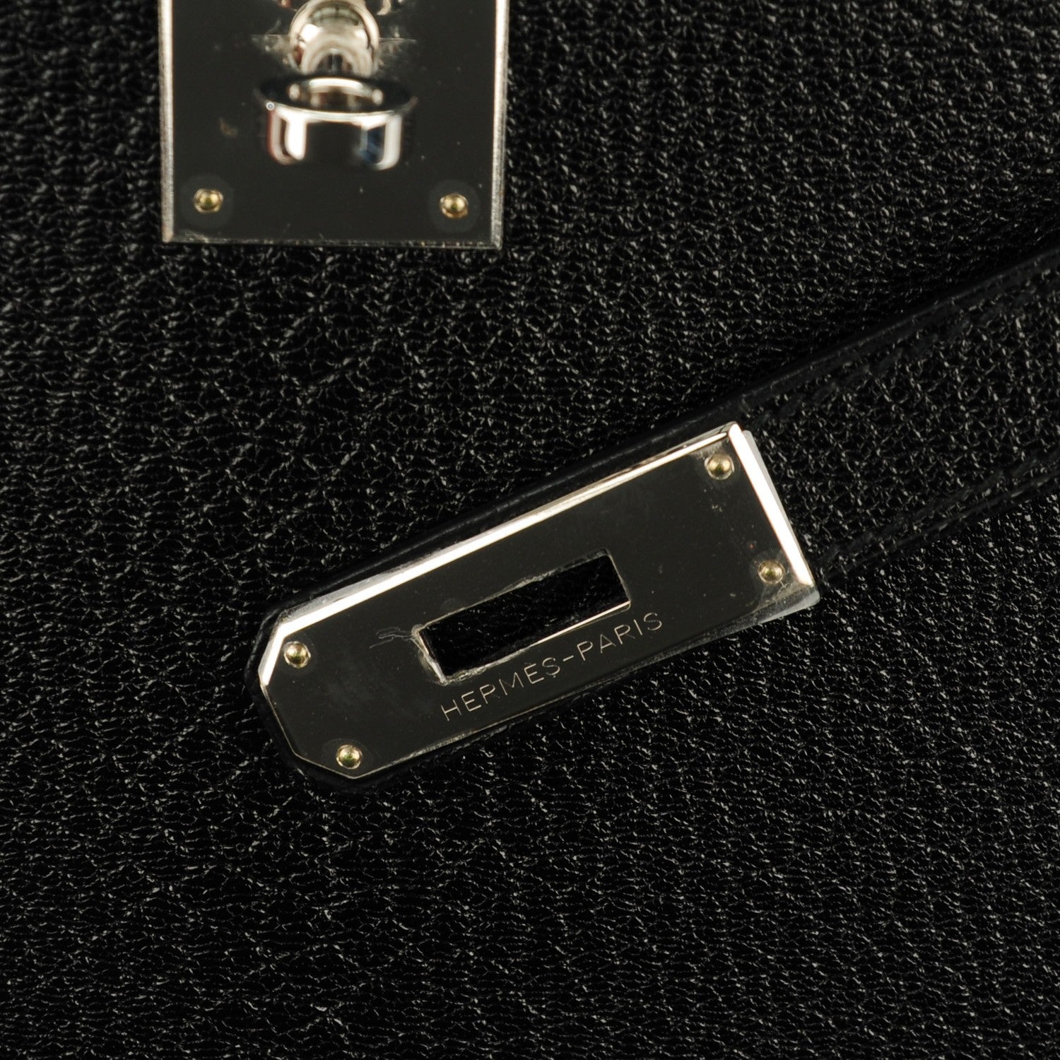 Hermes Chevre de Coromandel Kelly Sellier 28 Black 9 of 24