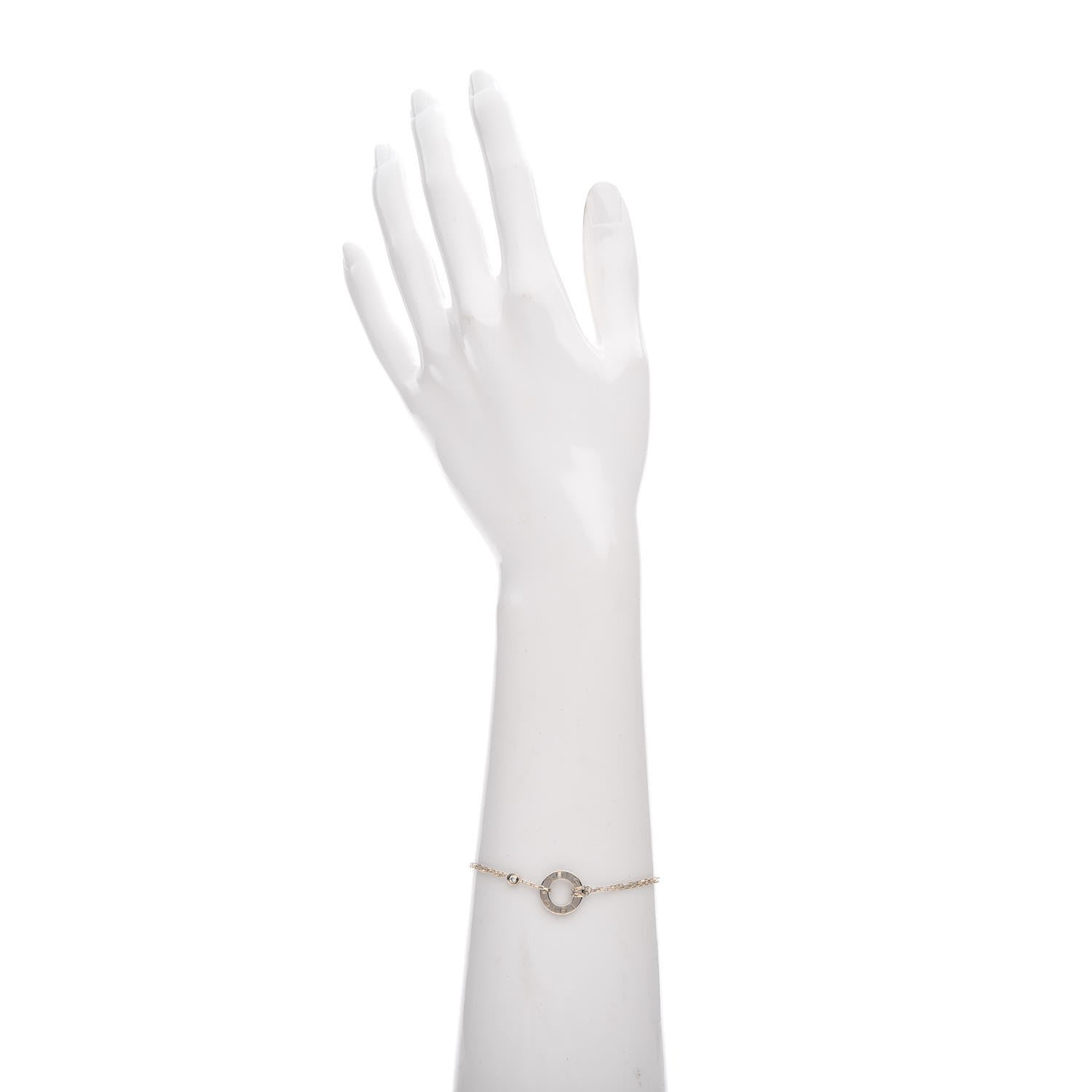 Cartier 18K Yellow Gold Diamond LOVE Bracelet 2 of 10