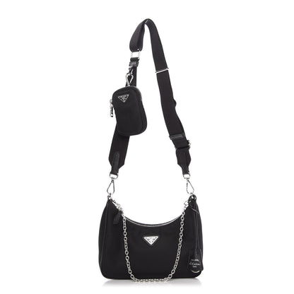 Prada Nylon Re-Edition 2005 Shoulder Bag Black 1 of 11