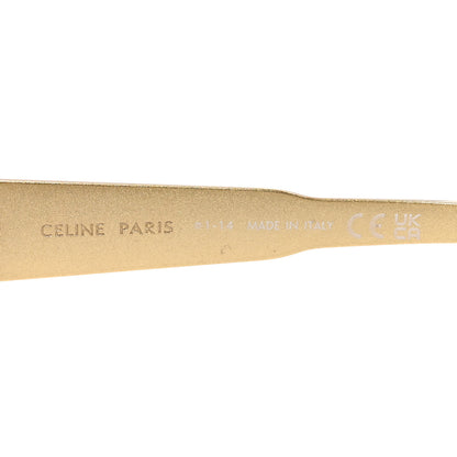 Celine Metal Triomphe 01 Sunglasses CL40235U Gold Green 5 of 7