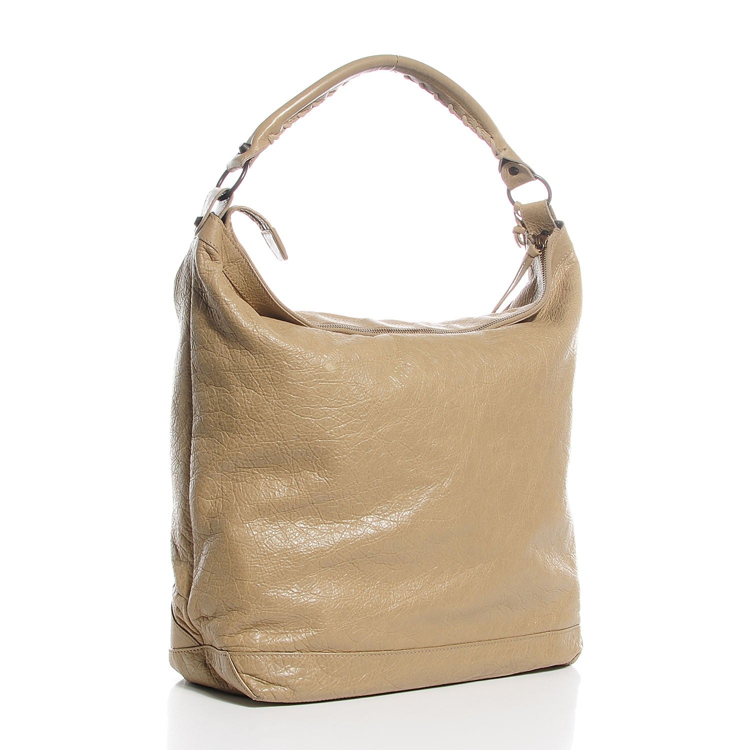 Balenciaga Agneau Classic Hardware Day Hobo Latte Beige 3 of 11