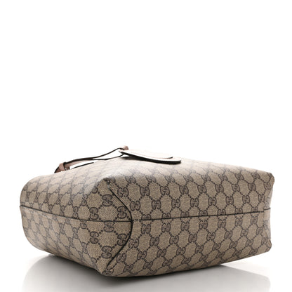 Gucci Textured Calfskin Monogram Small Reversible GG Tote Dark Cipria 6 of 17