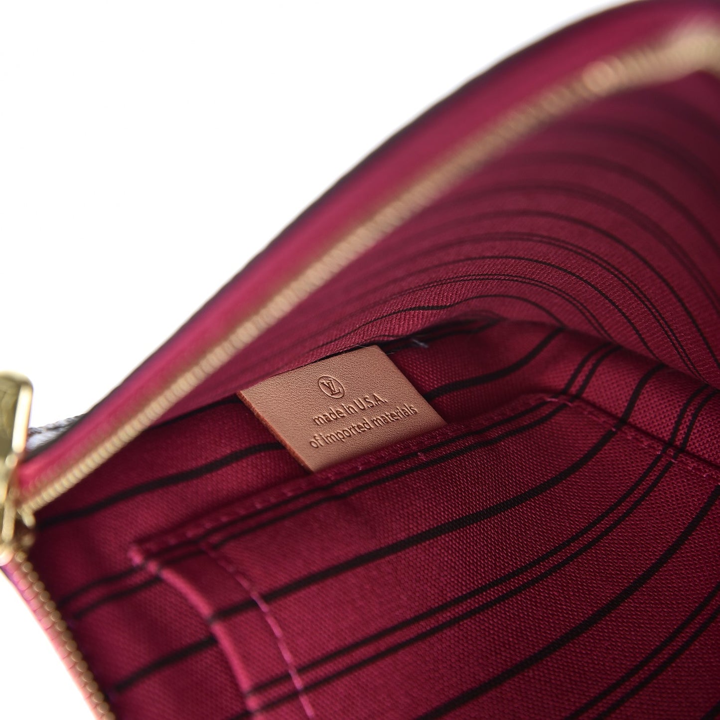 Monogram Neverfull MM GM Pochette Pivoine