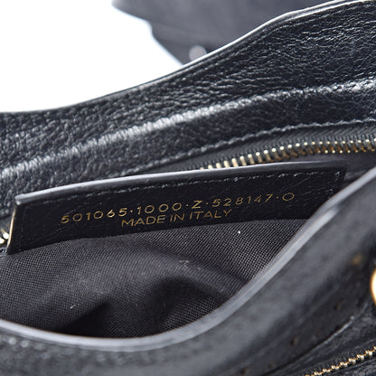 Balenciaga Agneau Stadio Laser Cut Cross Classic Gold Hardware Mini City Black 7 of 10