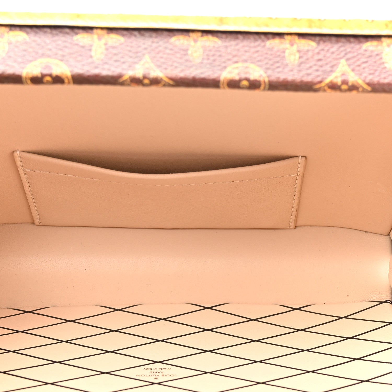 Louis Vuitton Calfskin Transformed Monogram Petite Malle 5 of 10