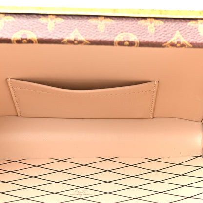 Louis Vuitton Calfskin Transformed Monogram Petite Malle 5 of 10