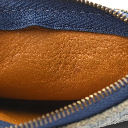 Louis Vuitton Monogram Denim Key Pouch Blue 5 of 5