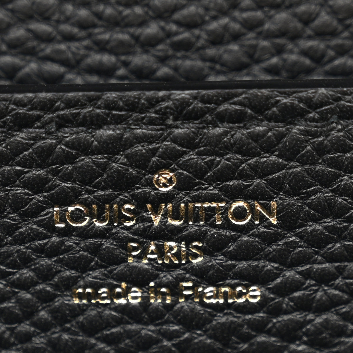 Taurillon Mini Capucines Black