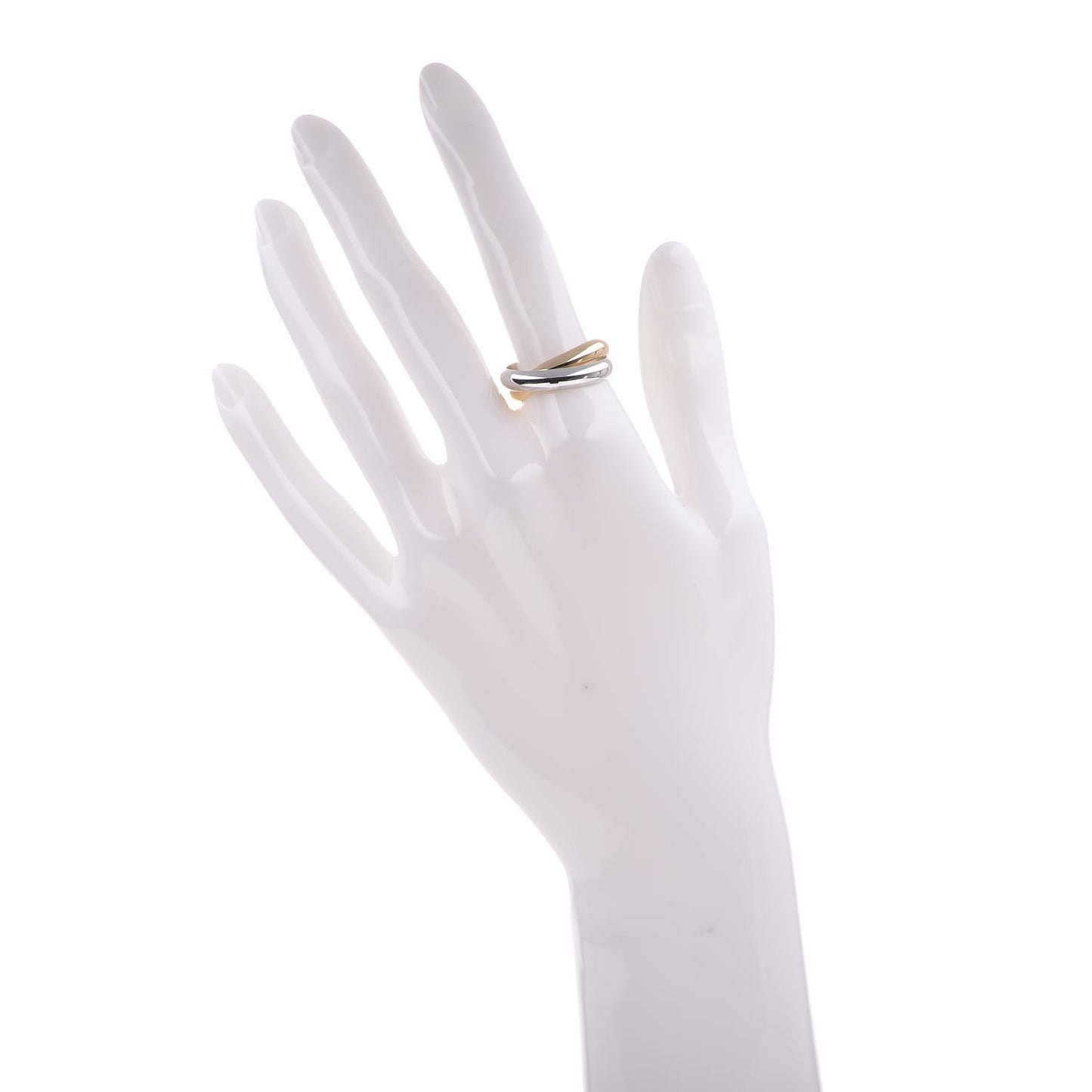 18K Yellow White Gold Paloma's Melody Ring 54 6.75