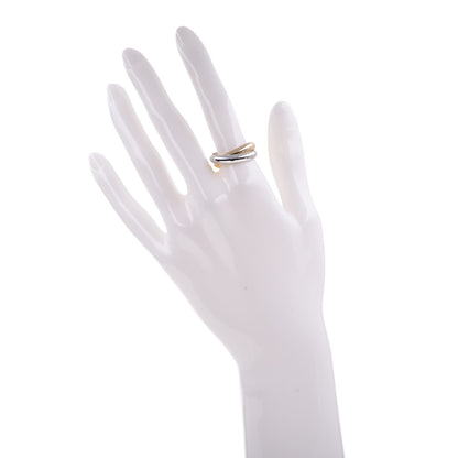 Tiffany 18K Yellow White Gold Paloma's Melody Ring 54 6.75 2 of 4