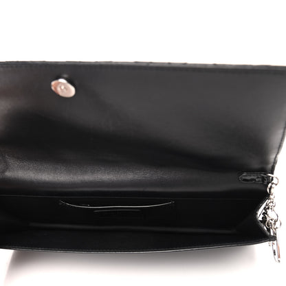 Christian Dior Patent Cannage Lady Dior Convertible Clutch Black 5 of 8