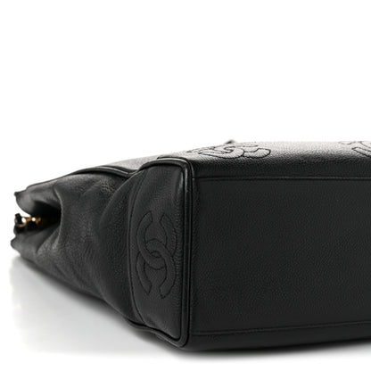 Chanel Caviar Triple CC Shoulder Bag Black 9 of 10