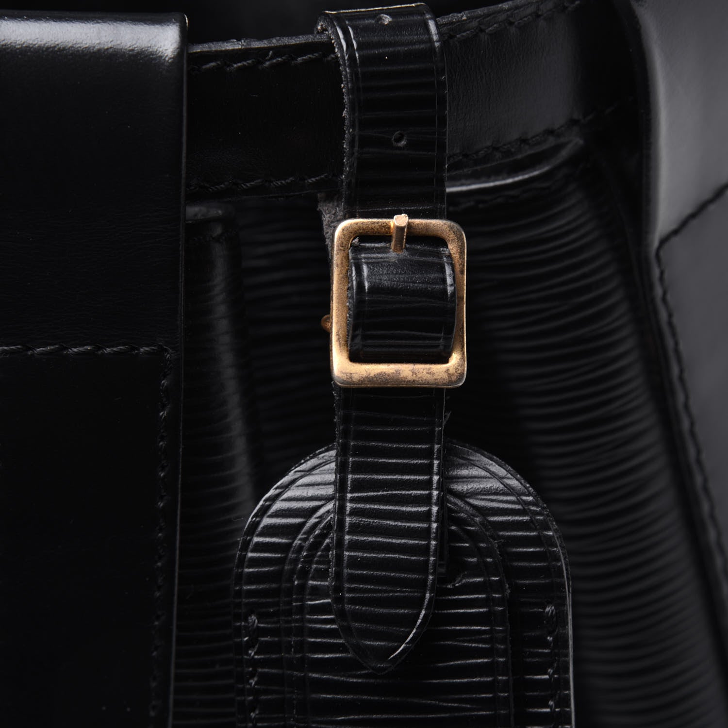 Louis Vuitton Epi Randonnee GM Black 22 of 23