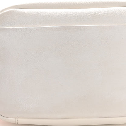 Balenciaga Calfskin Logo S Everyday Camera Bag White 10 of 18