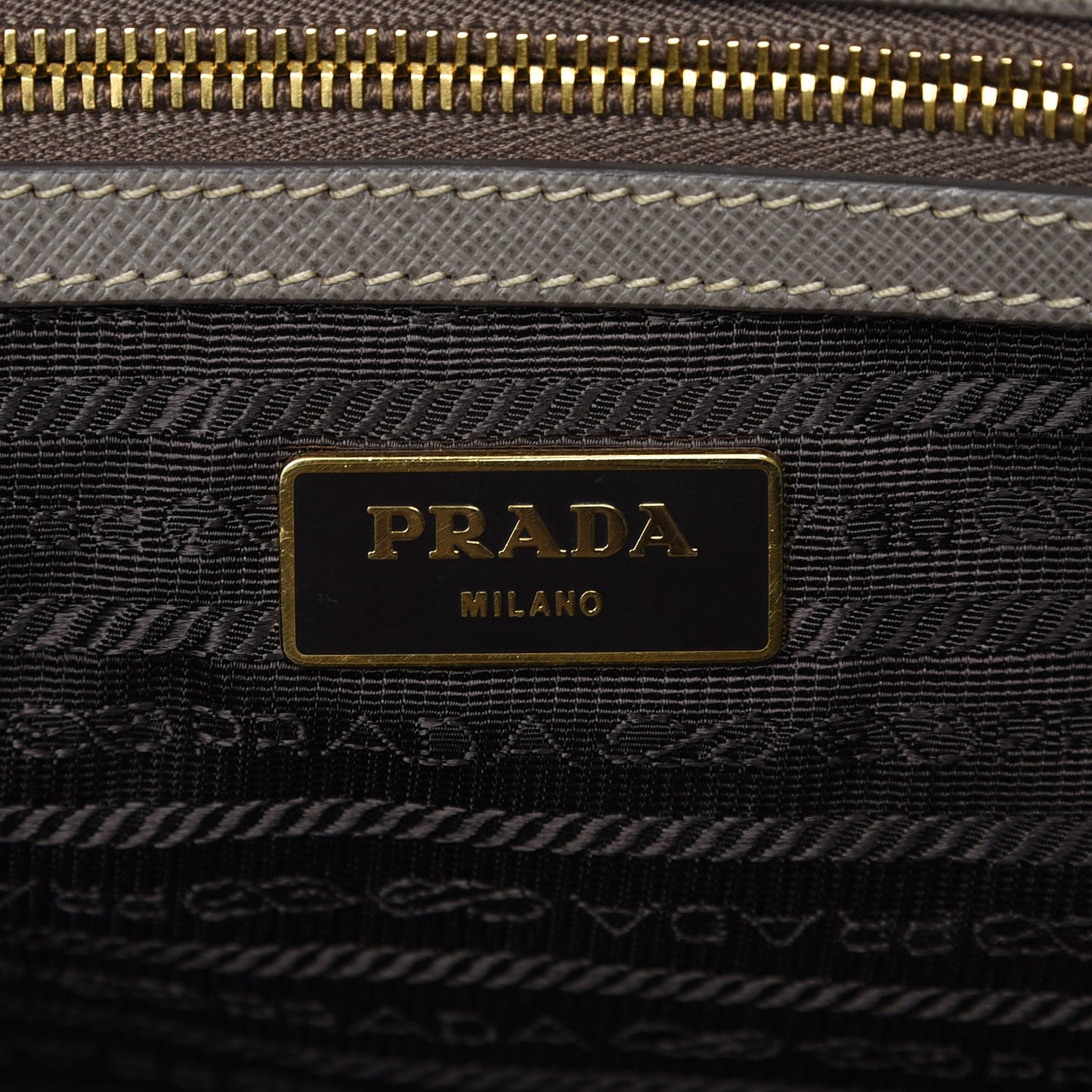Saffiano Lux Bowler Argilla