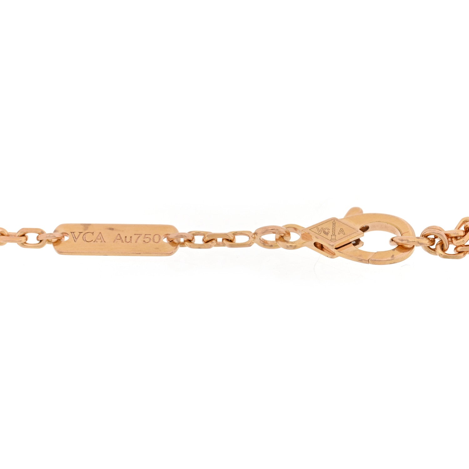 Van Cleef & Arpels 18K Rose Gold Carnelian Onyx Lucky Spring Closed Wing Ladybug Bracelet 3 of 3