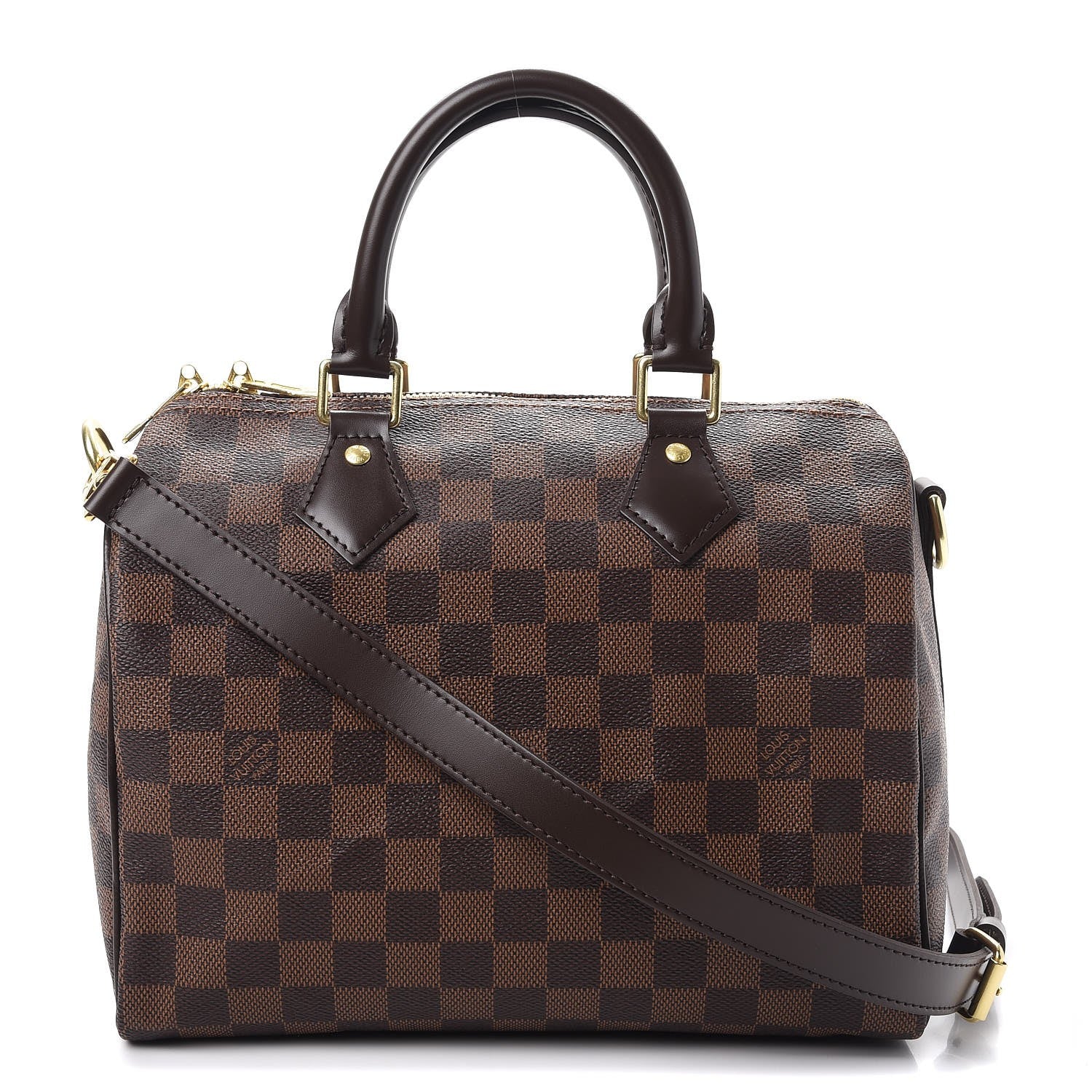 Louis Vuitton Damier Ebene Speedy Bandouliere 25 1 of 10