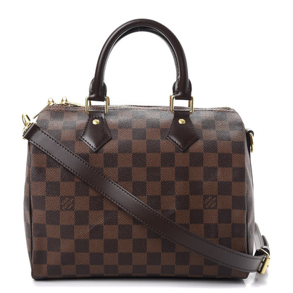 Louis Vuitton Damier Ebene Speedy Bandouliere 25 1 of 10