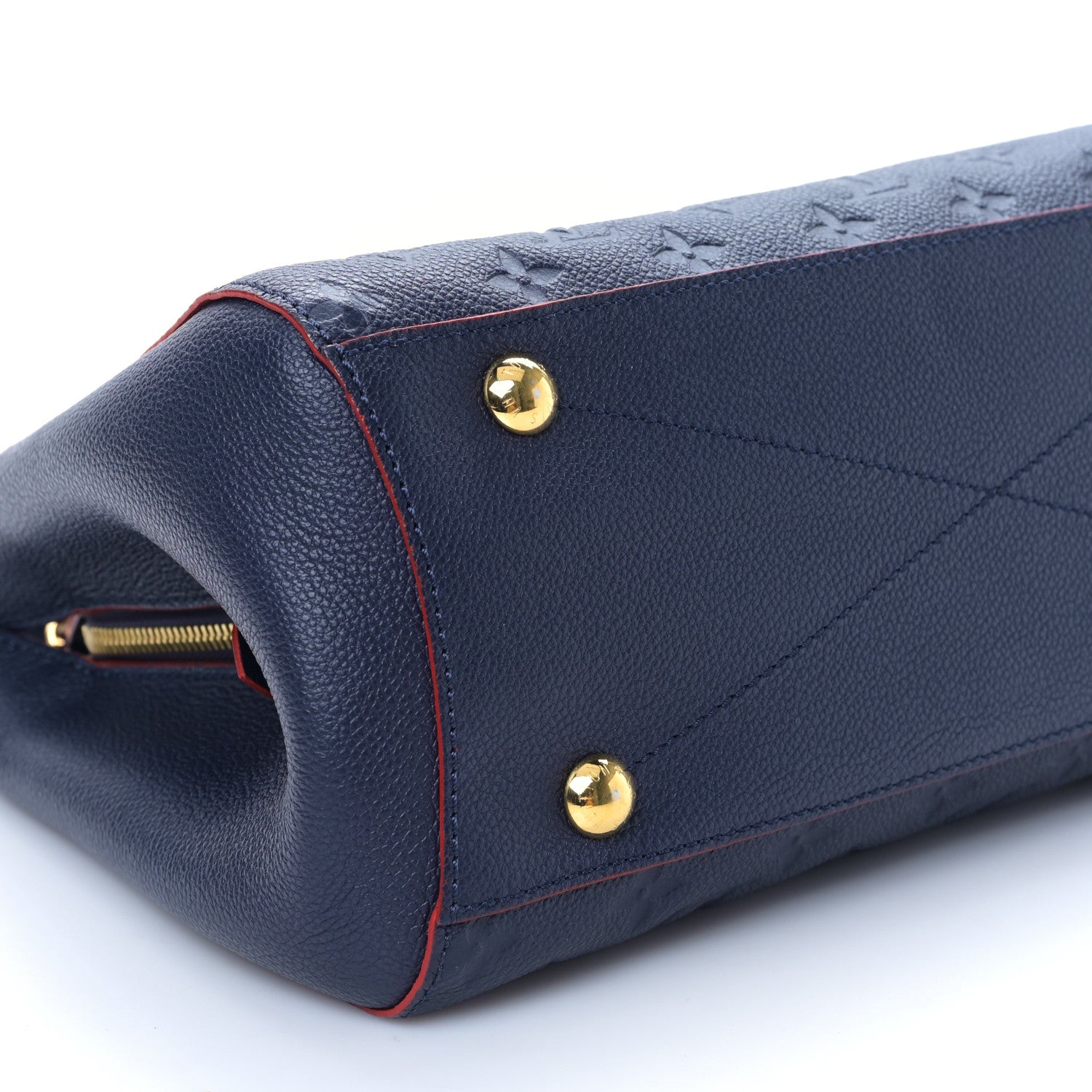 Louis Vuitton Empreinte Montaigne MM Marine Rouge 7 of 8