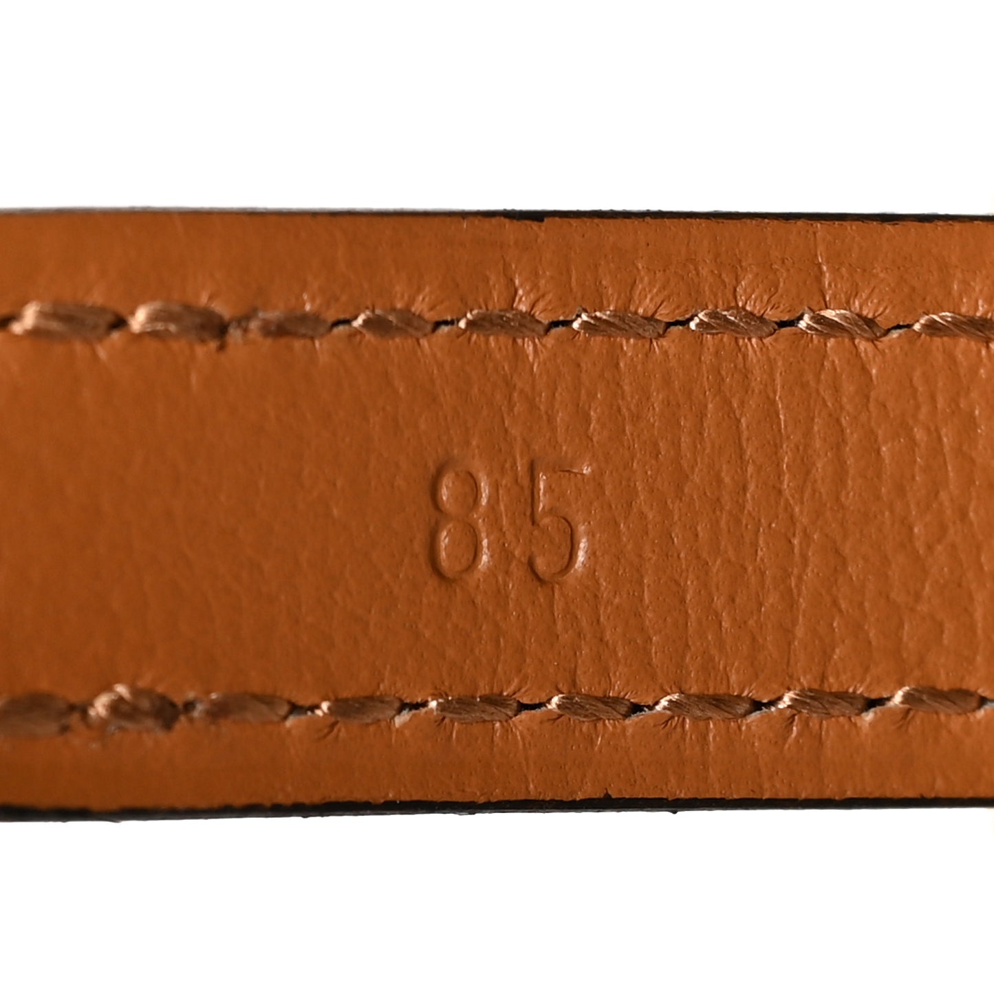 Epsom 15mm Pop H Belt 85 Gold