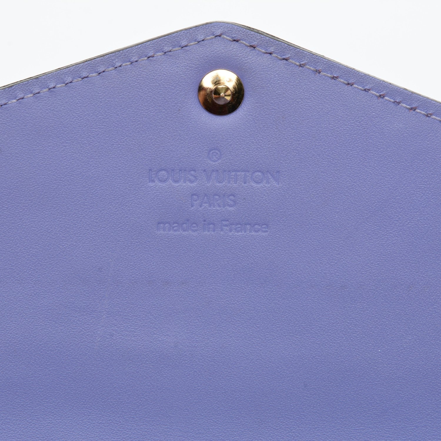 Louis Vuitton Vernis Sarah Wallet NM Lilac 6 of 6
