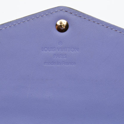 Louis Vuitton Vernis Sarah Wallet NM Lilac 6 of 6