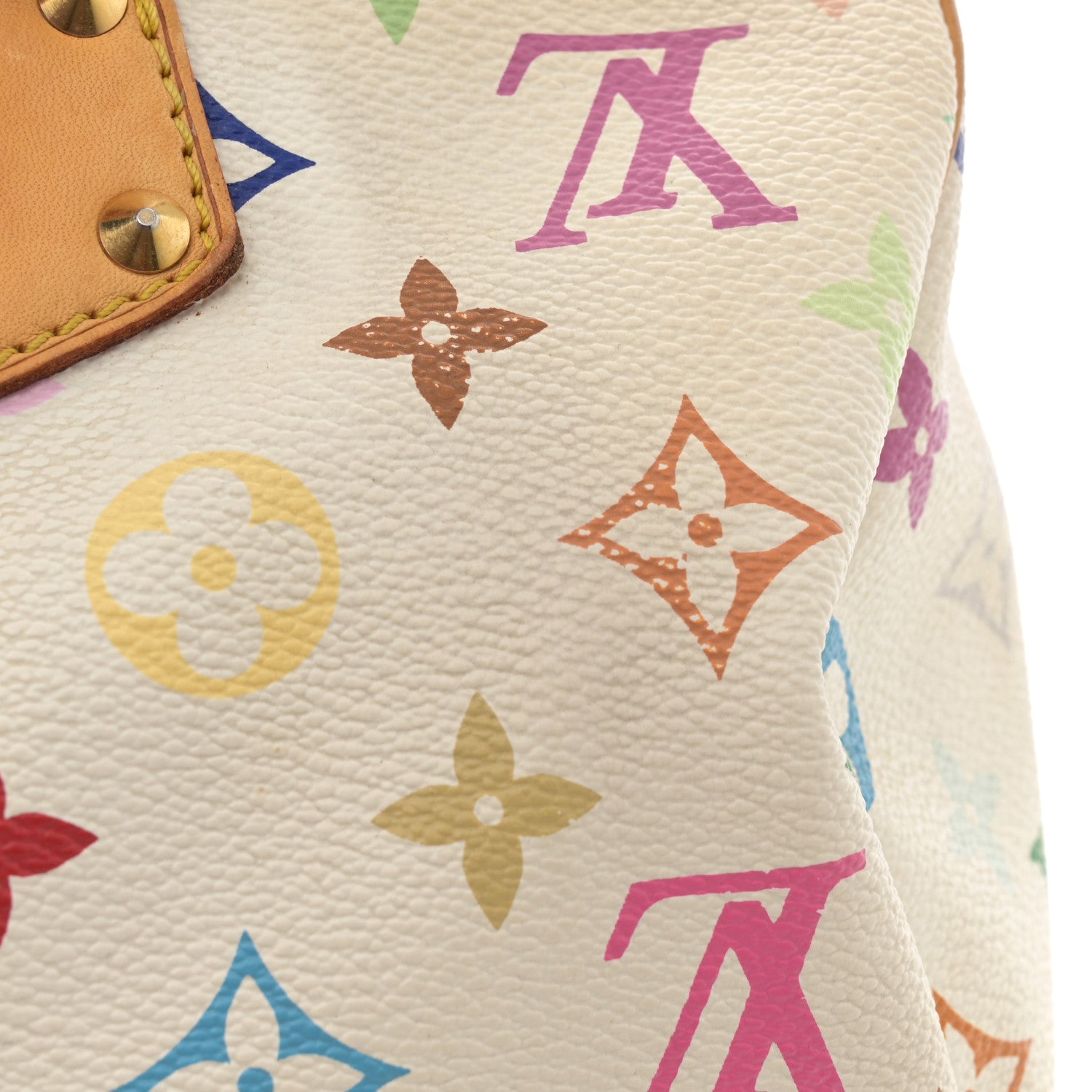 Louis Vuitton Monogram Multicolor Speedy 30 White 16 of 17