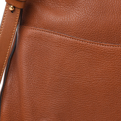 Chloe Grained Lambskin Medium Lexa Shoulder Bag Mustard Brown 10 of 11