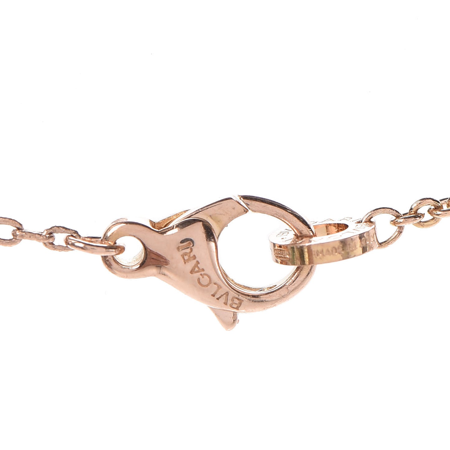 18K Rose Gold B.Zero1 Pendant Necklace