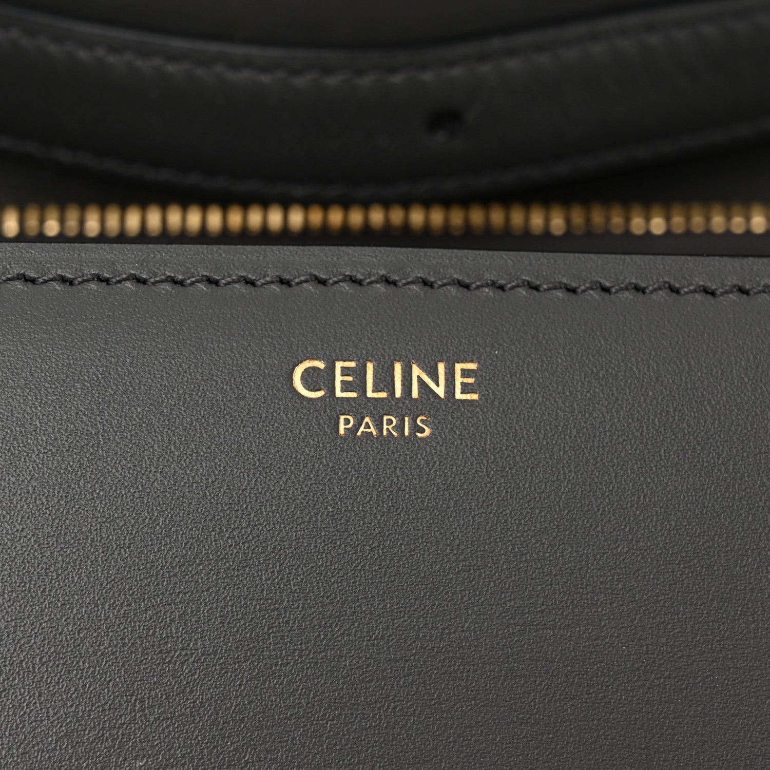 Celine Box Calfskin Medium Classic Box Flap Bag Zinc 6 of 12