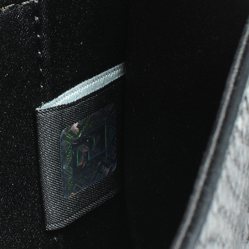Python Mini Rush Clutch Black