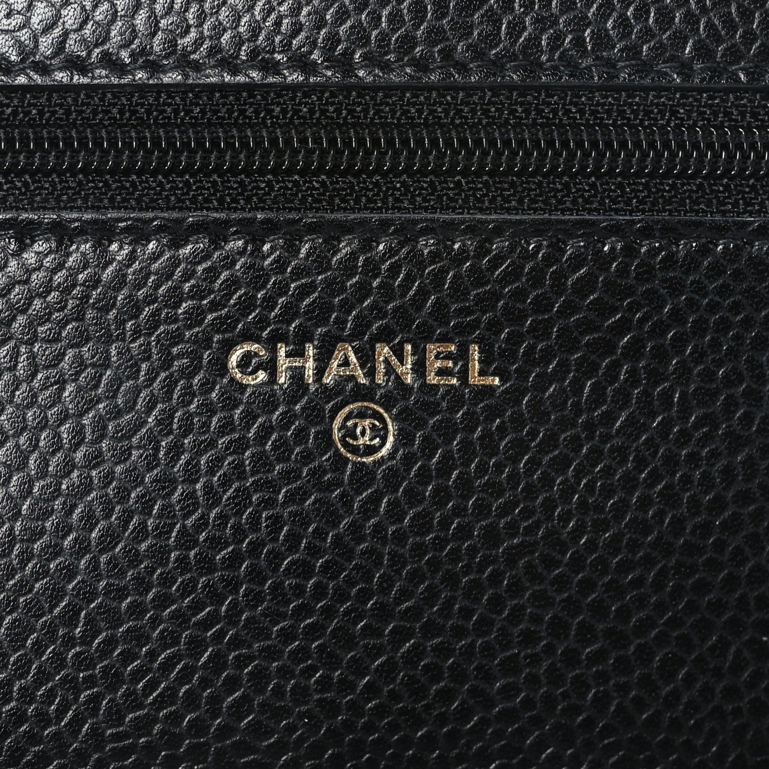 Chanel Caviar Quilted Wallet on Chain WOC Black 6 of 10