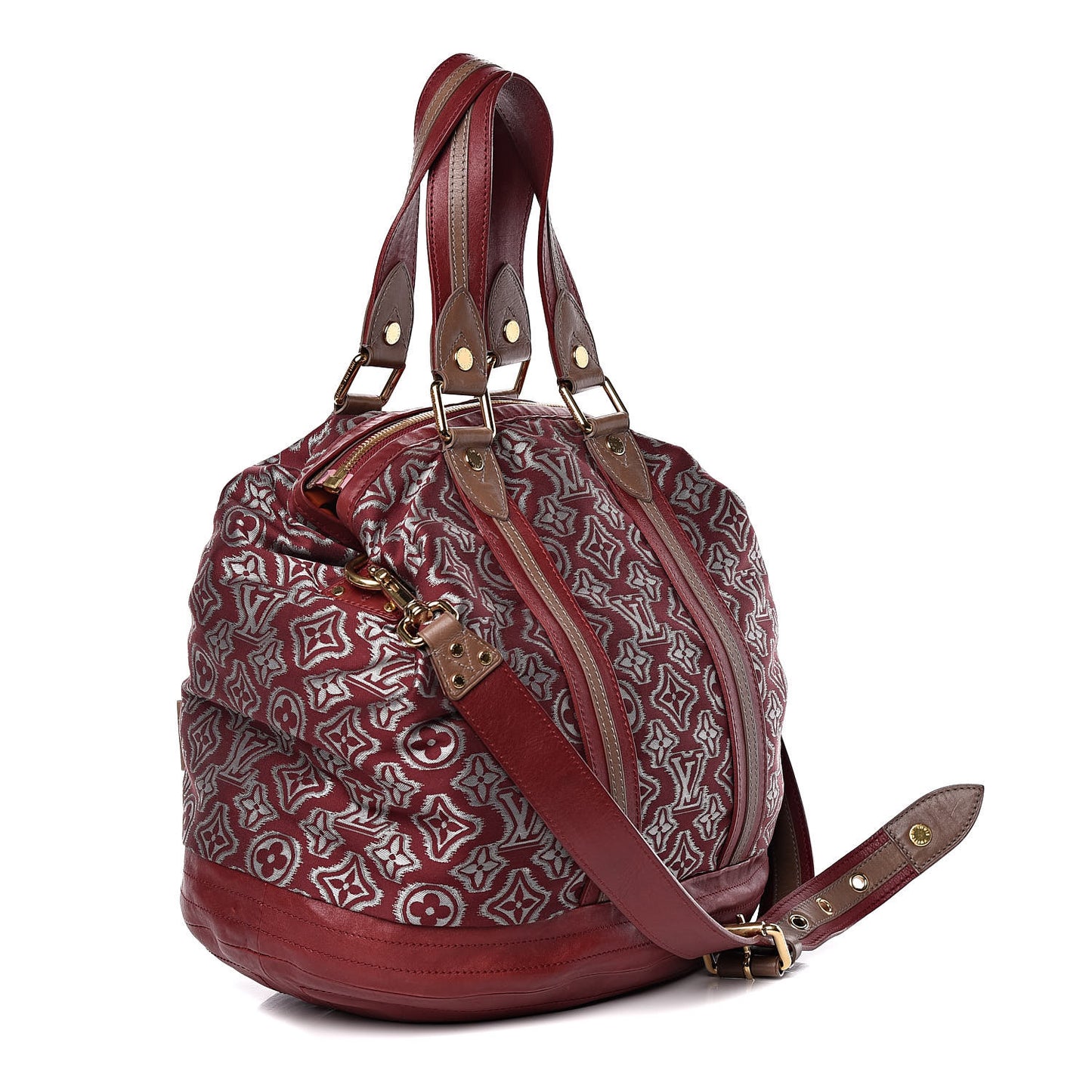 Jacquard Monogram Aviator Bordeaux