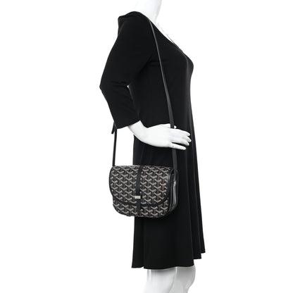 Goyard Goyardine Belvedere II PM Messenger Bag Black 2 of 9