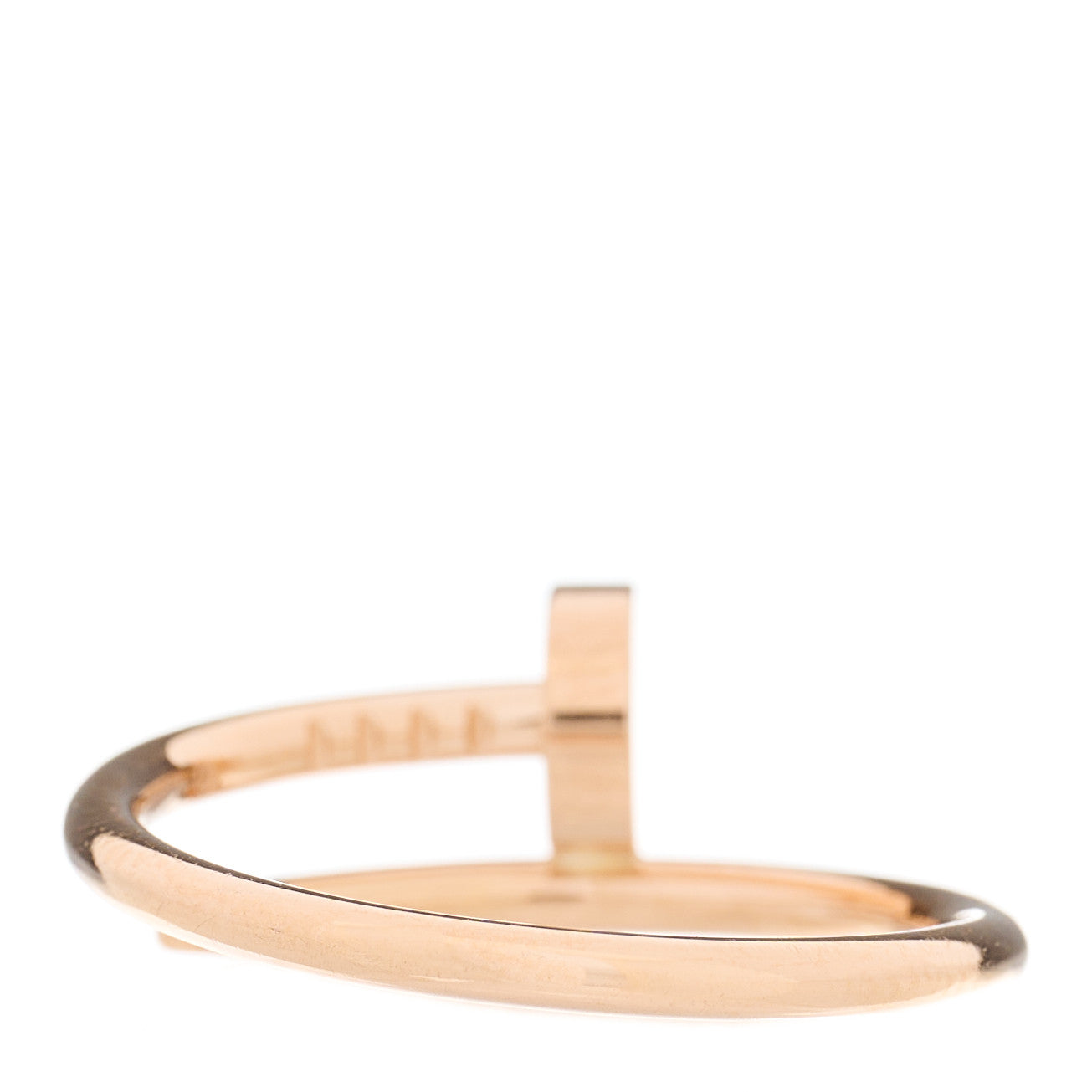 Cartier 18K Pink Gold Small Juste Un Clou Ring 51 5.75 3 of 5