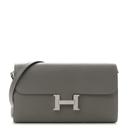 Hermes Epsom Constance Long To Go Wallet Gris Meyer 1 of 12