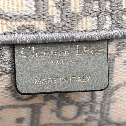 Christian Dior Oblique Medium Book Tote Grey 6 of 13