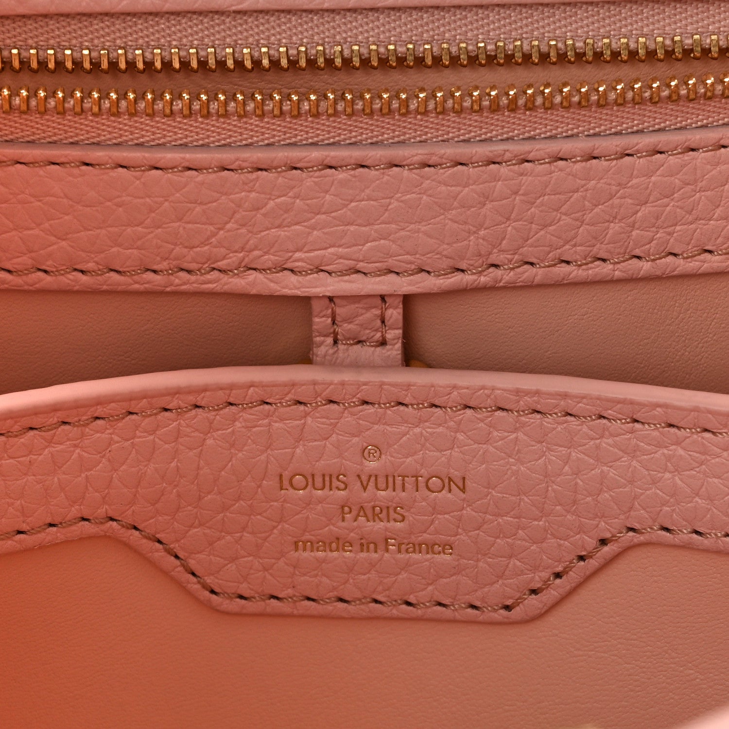 Louis Vuitton Taurillon Capucines BB Rose Jasmin 6 of 10