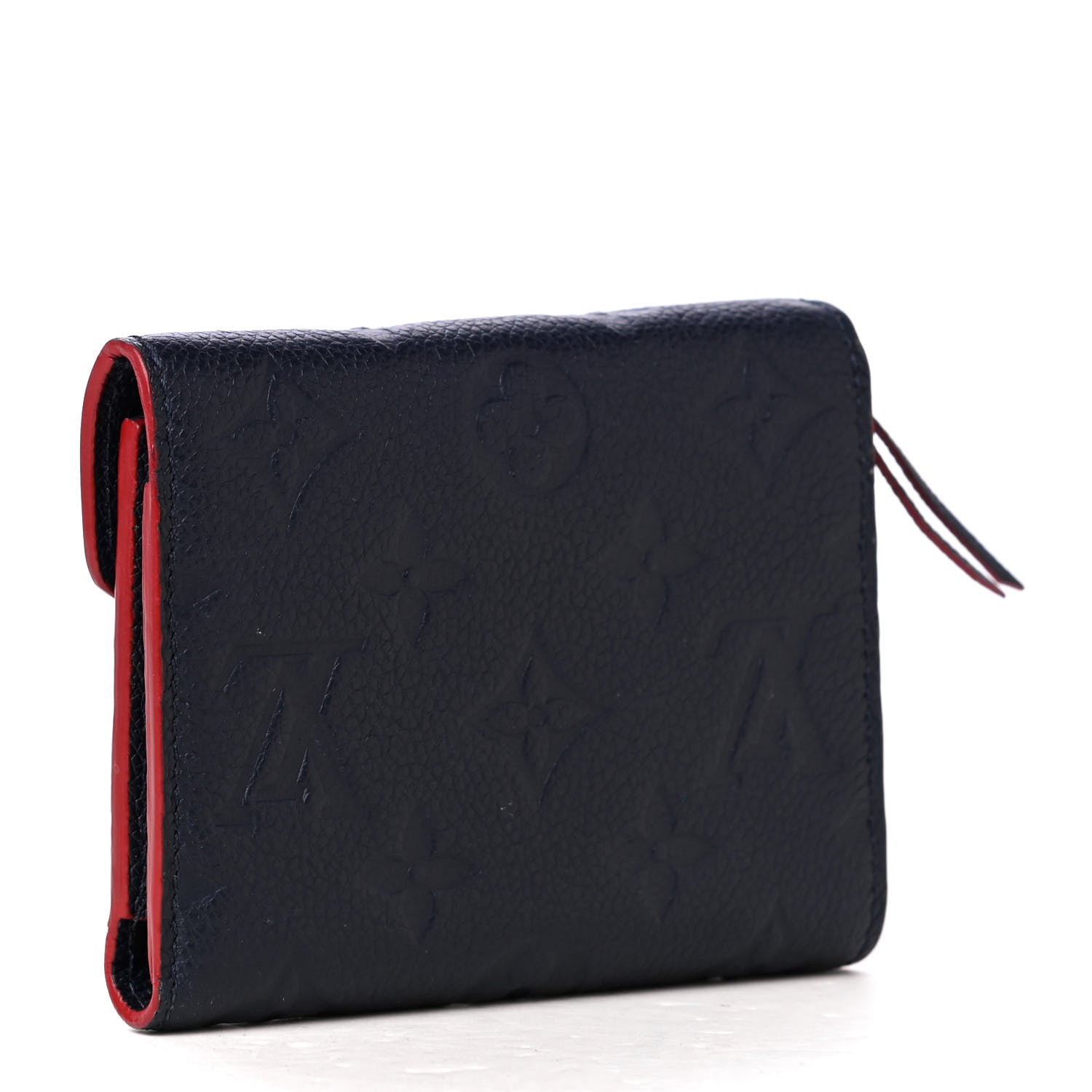 Louis Vuitton Empreinte Victorine Wallet Marine Rouge 2 of 4