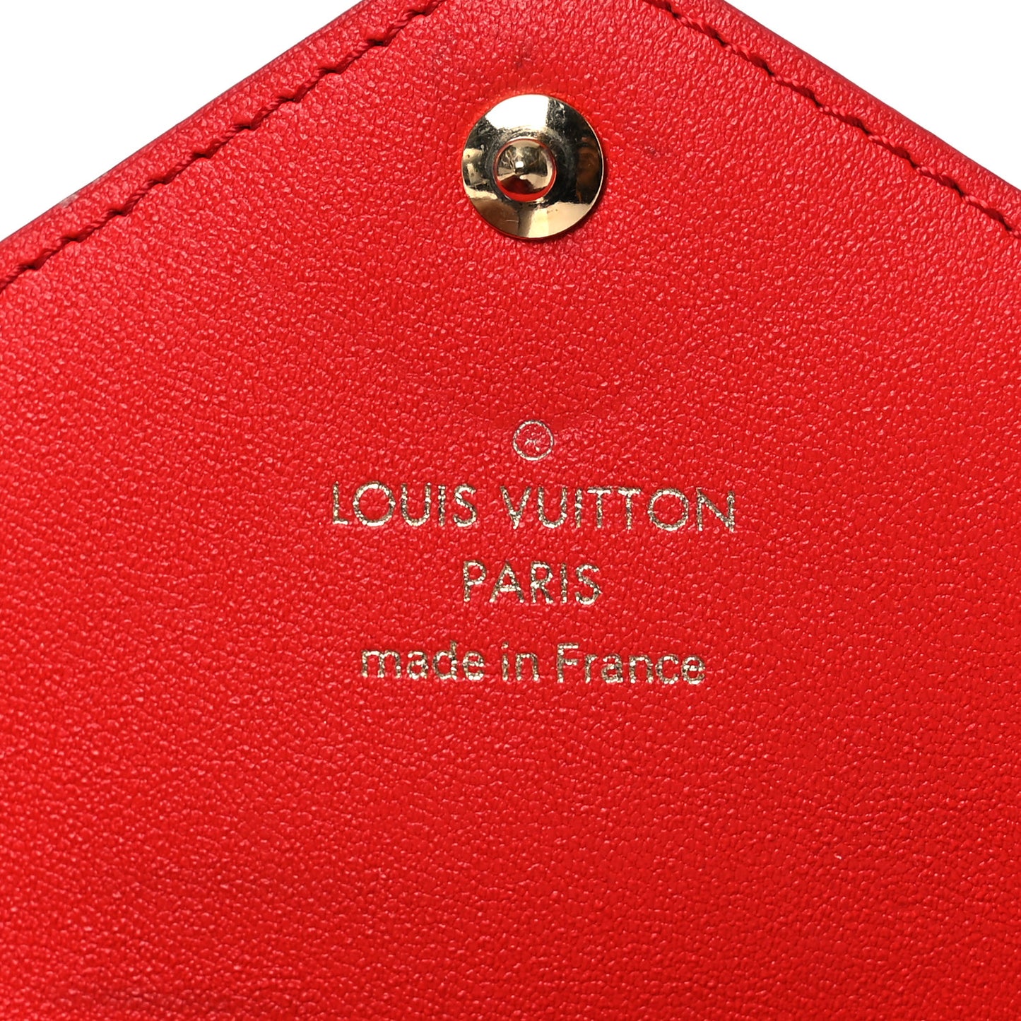 Monogram Medium Kirigami Pochette Insert Coquelicot