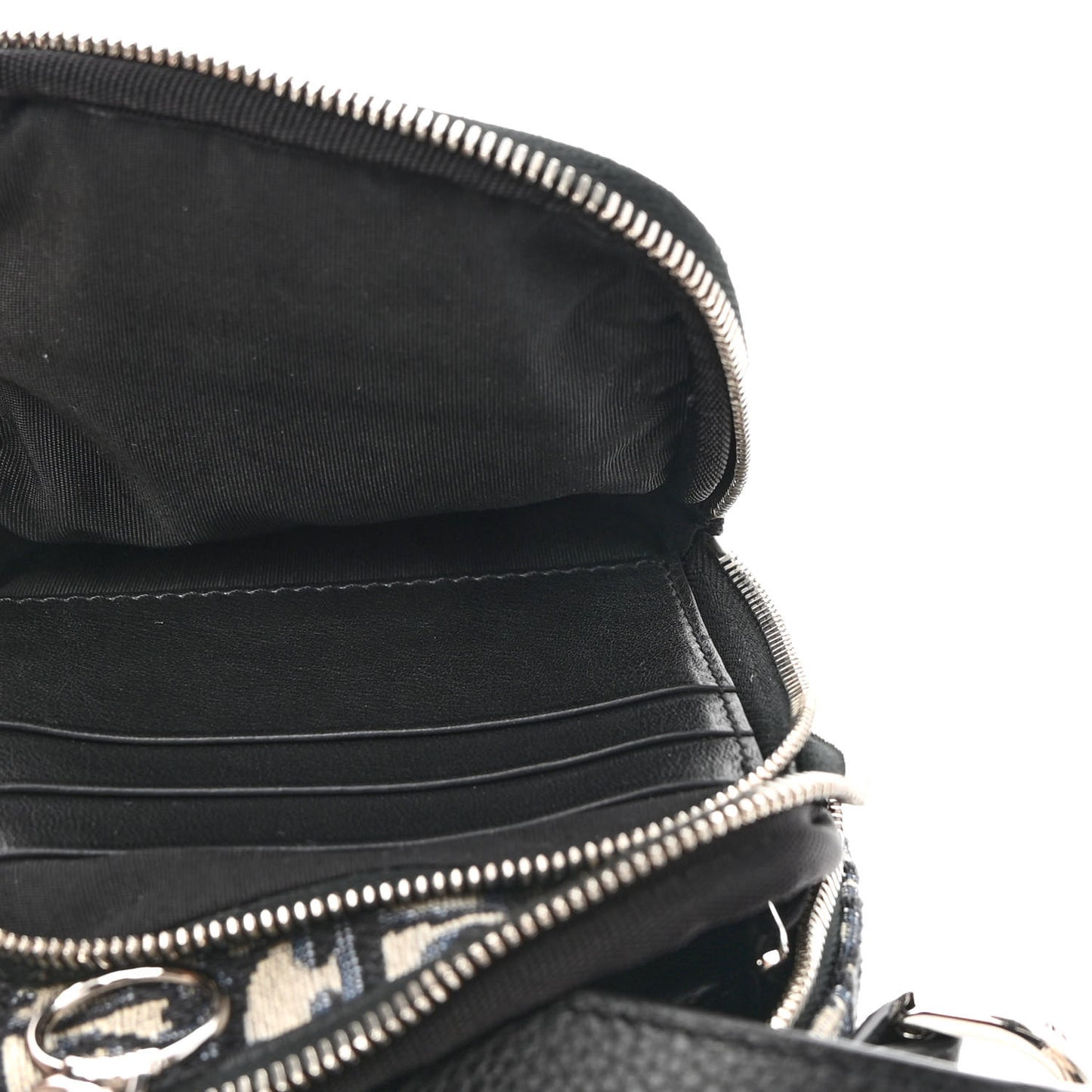 Oblique Crossbody Bag Blue